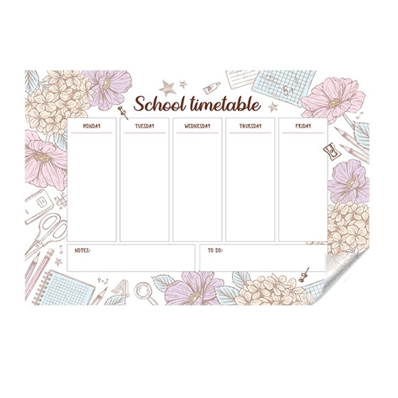 13 1 Student School Timetable