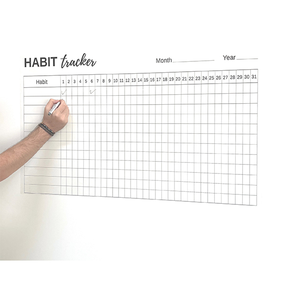 2 Annual Habit Tracker Planner