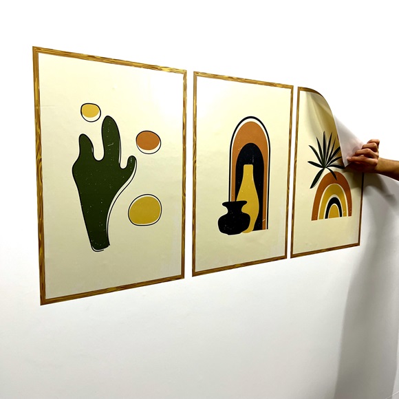 3 1 Vintage and Poster Set