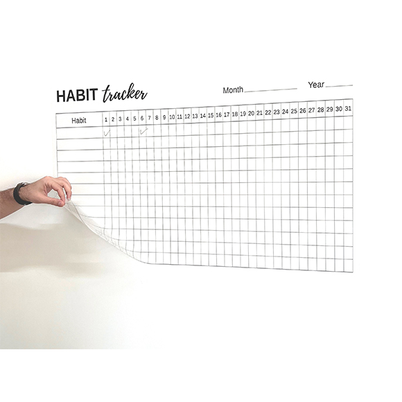 3 Annual Habit Tracker Planner