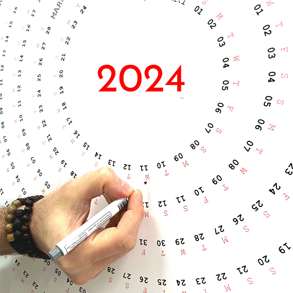 4 Annual Chain Breaking Calendar Model 1