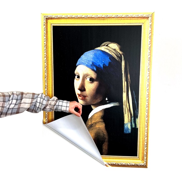 6 2 paintings Johannes Vermeer Girl with a Pearl Earring Painting