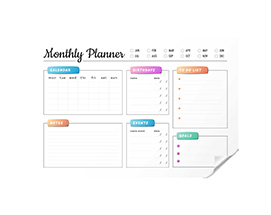 MONTHLY PLANNER