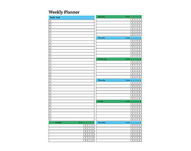 WEEKLY PLANNER